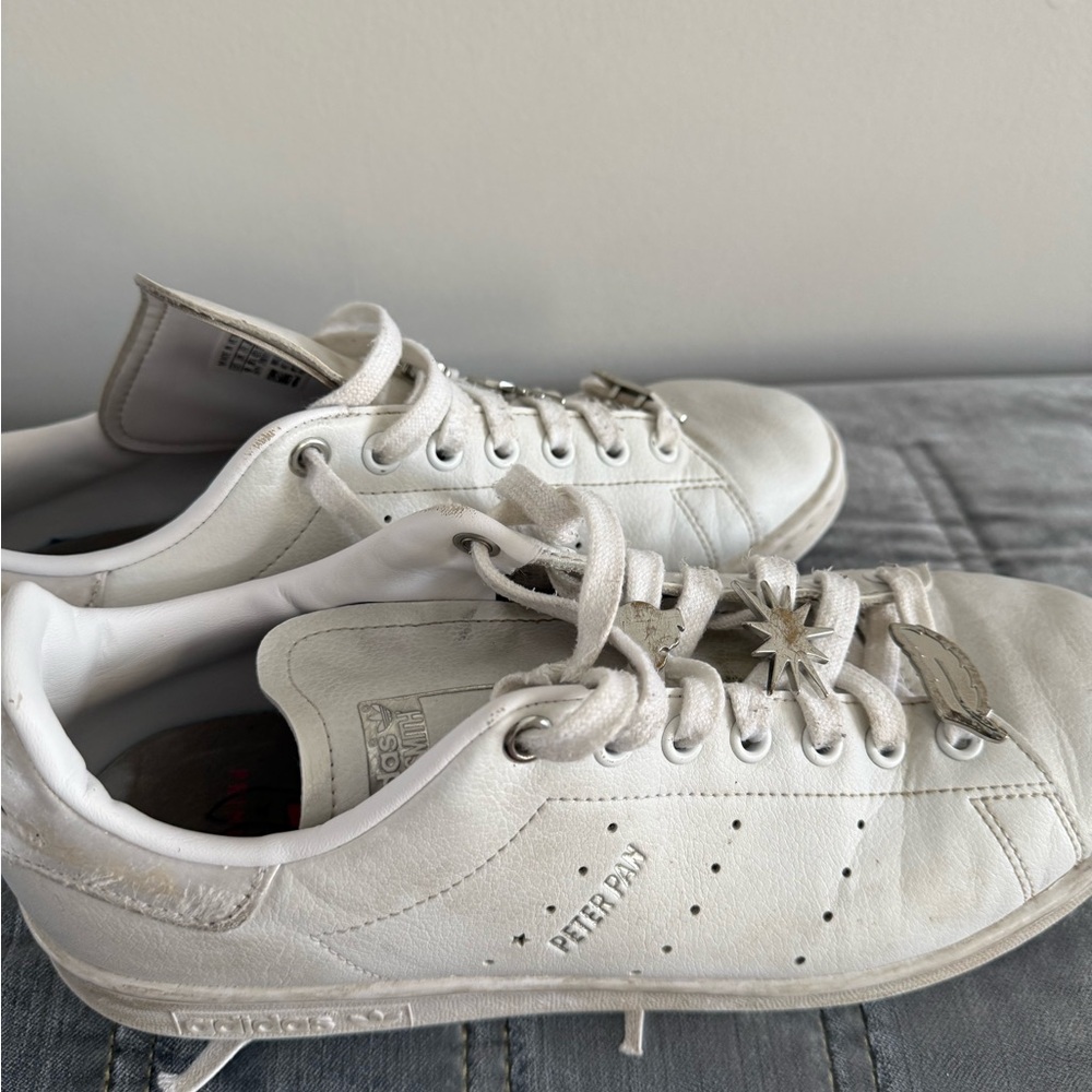 adidas White Men's Leather Sneakers